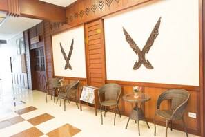 Lobby sitting area
