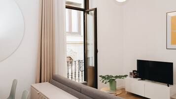 Superior appartement, 1 slaapkamer | Uitzicht vanaf balkon