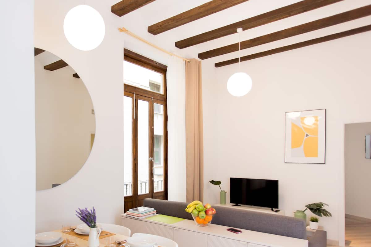 Superior Apartment, 1 Bedroom | Living area