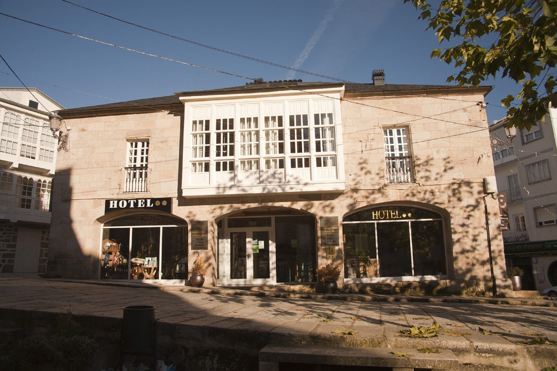 Façade de l’hébergement