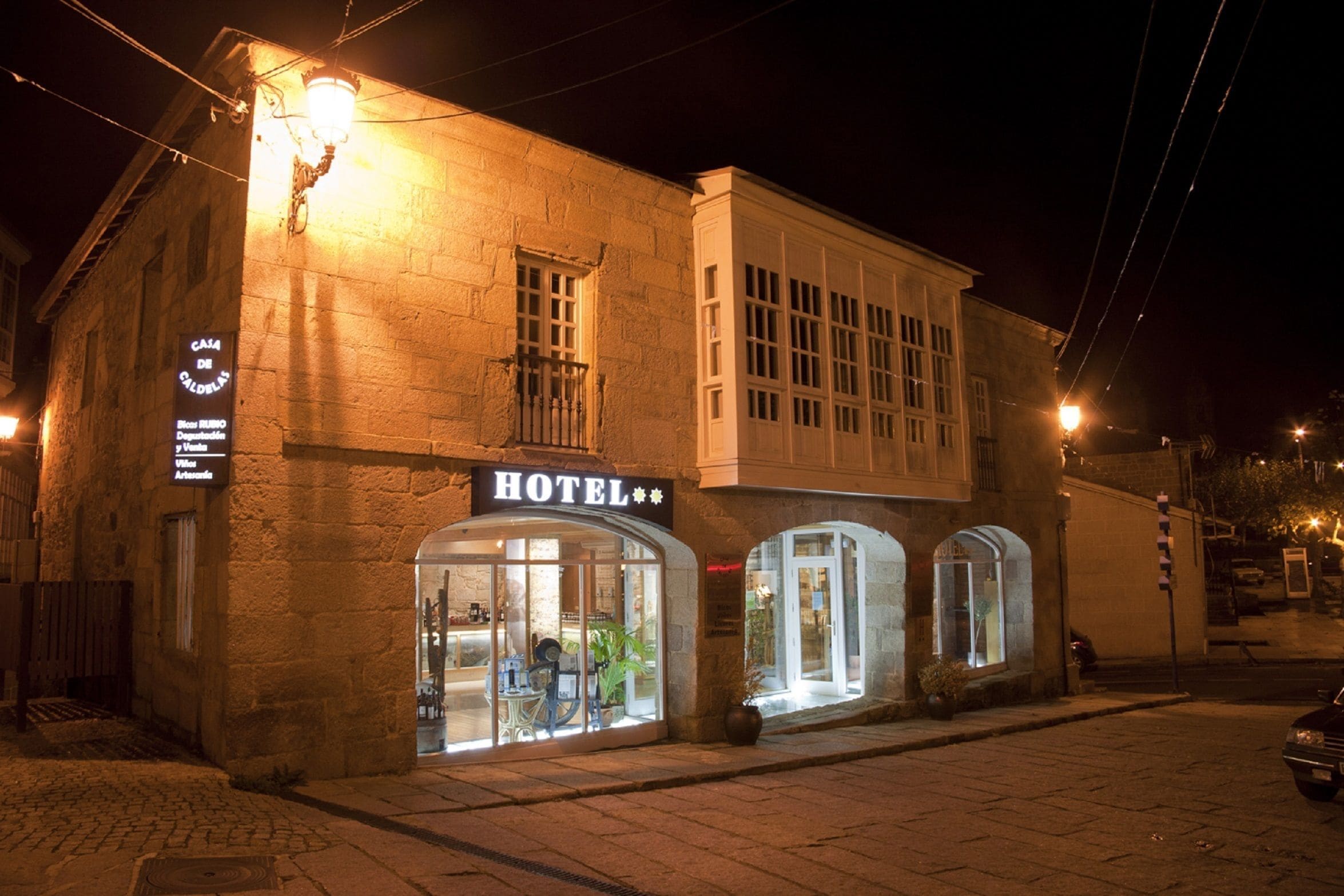 Façade de l’hébergement