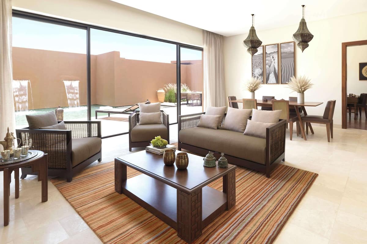 Deluxe Villa, 2 Bedrooms, Private Pool, Garden View | 1 bedroom, premium bedding, minibar, in-room safe