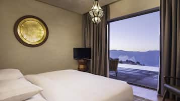 Villa, 1 chambre, piscine privée (Cliff) | 1 chambre, literie de qualité supérieure, minibar