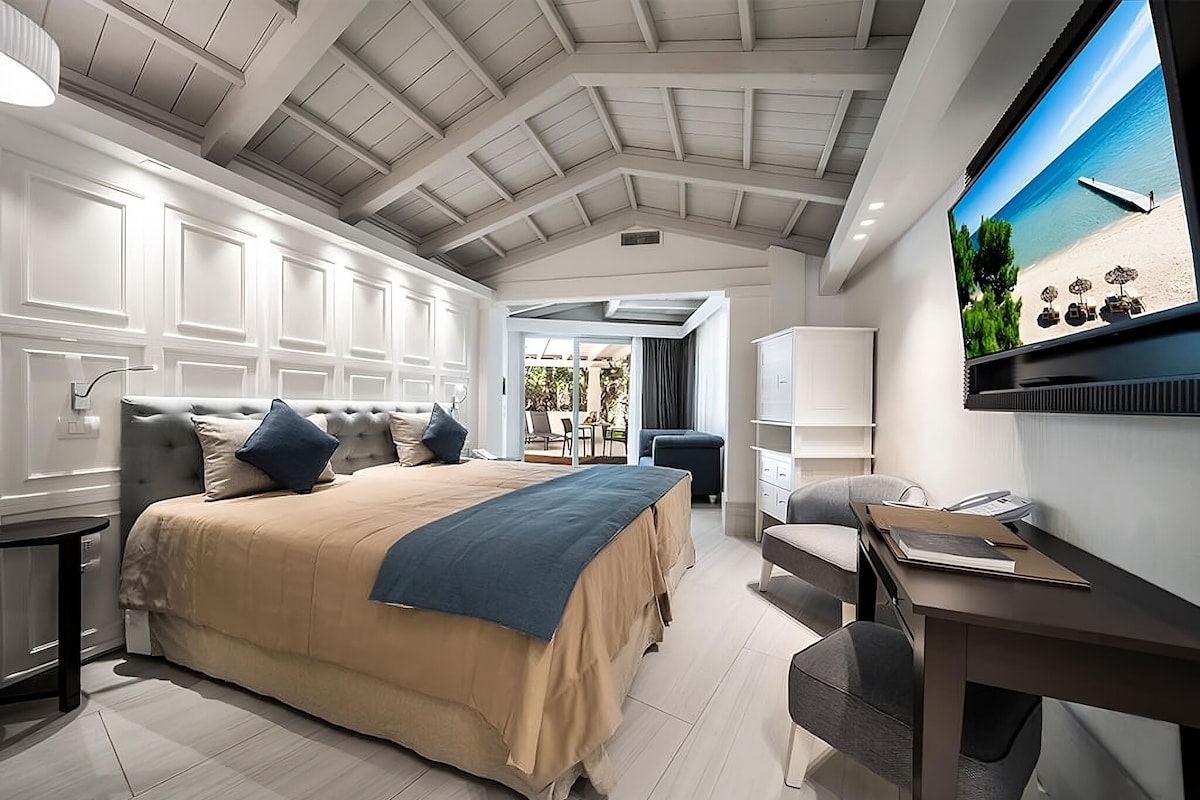 Bungalow Luxe, 1 chambre, vue jardin, côté jardin
