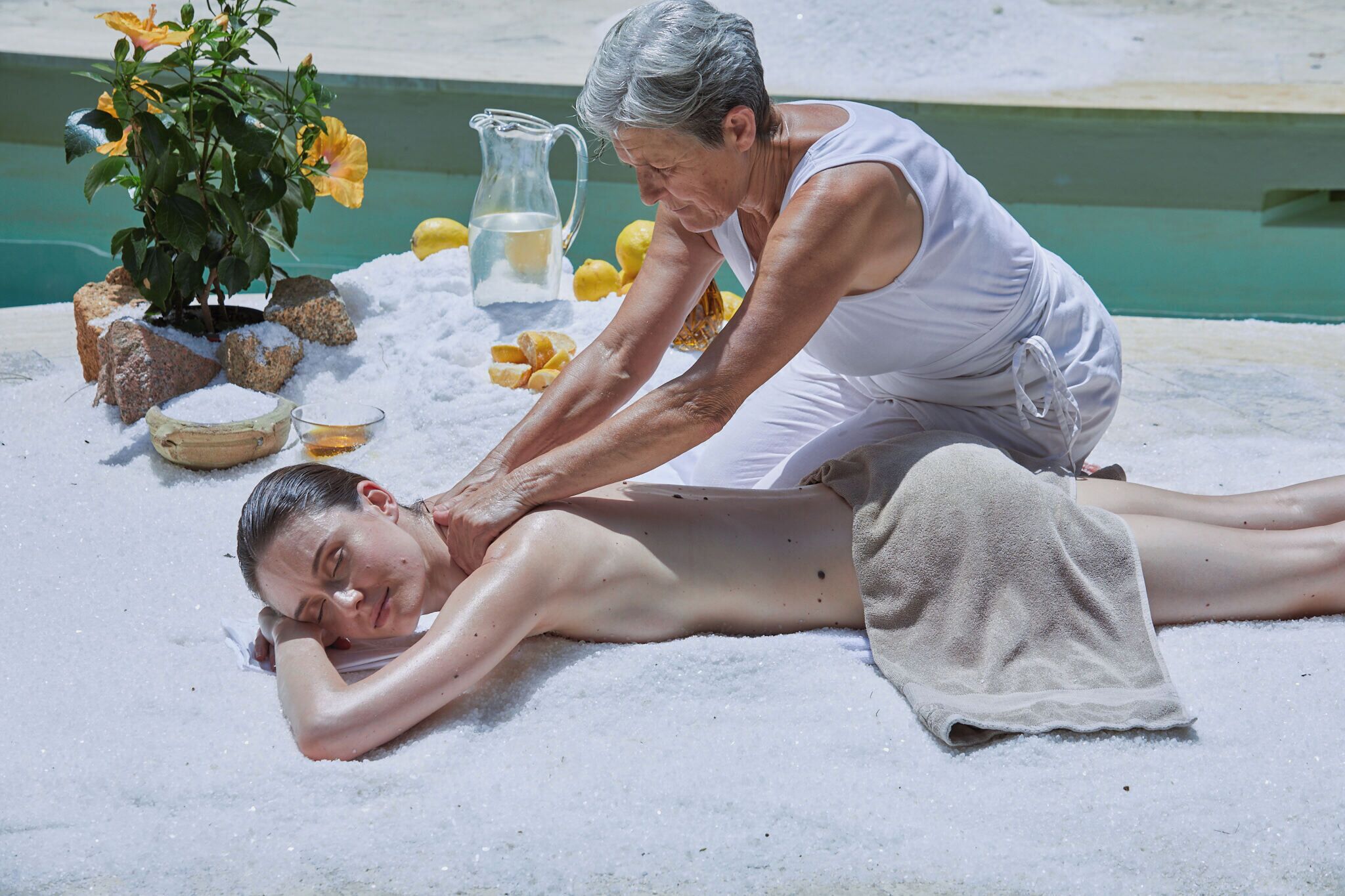 Sauna, hot tub, steam room, body treatments, mud baths, hydrotherapy