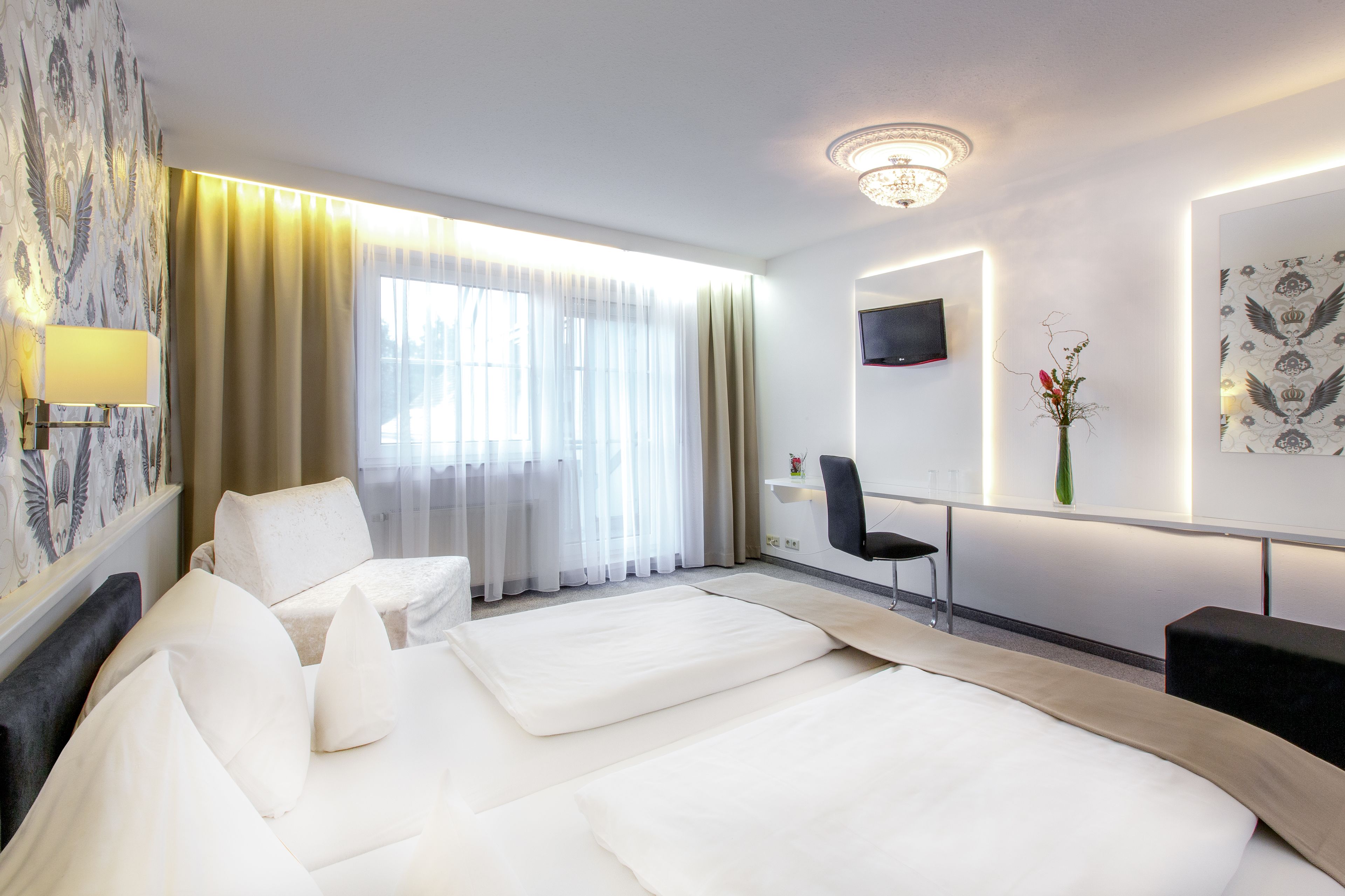 Deluxe-Doppel- oder -Zweibettzimmer