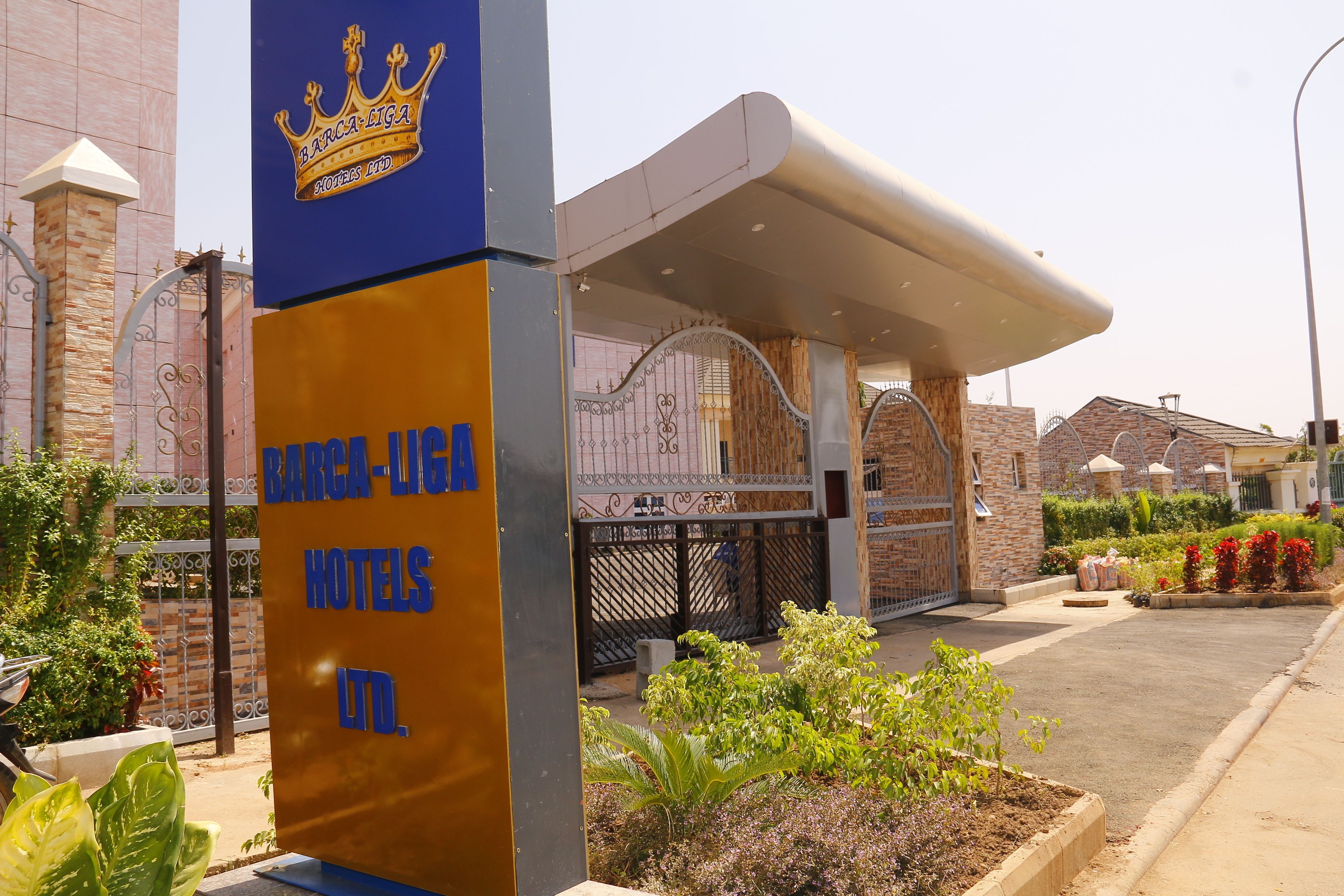 Fassade der Unterkunft