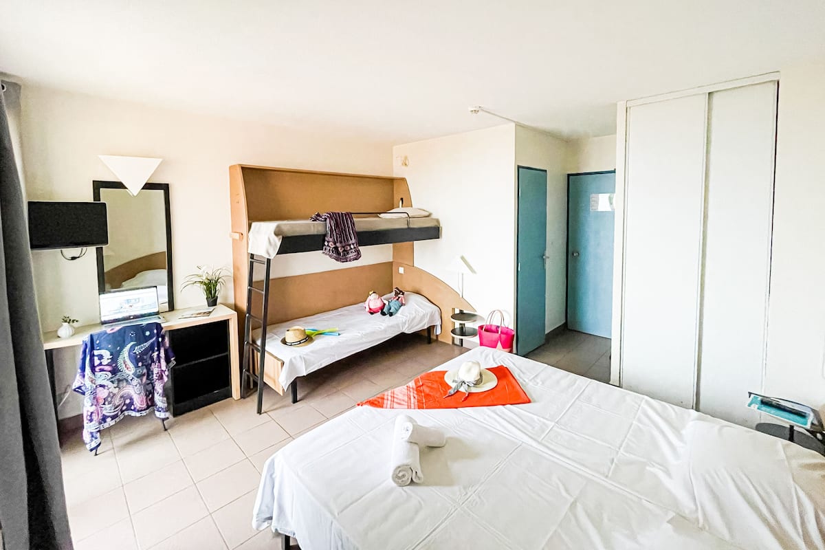 Chambre 1 Pièce 4 Personnes | 1 soveværelse, sengetøj