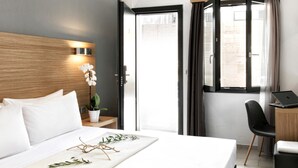 Standard Double Room | Minibar, in-room safe, blackout drapes, soundproofing - Atlas Hotel Skiathos (Skiathos)