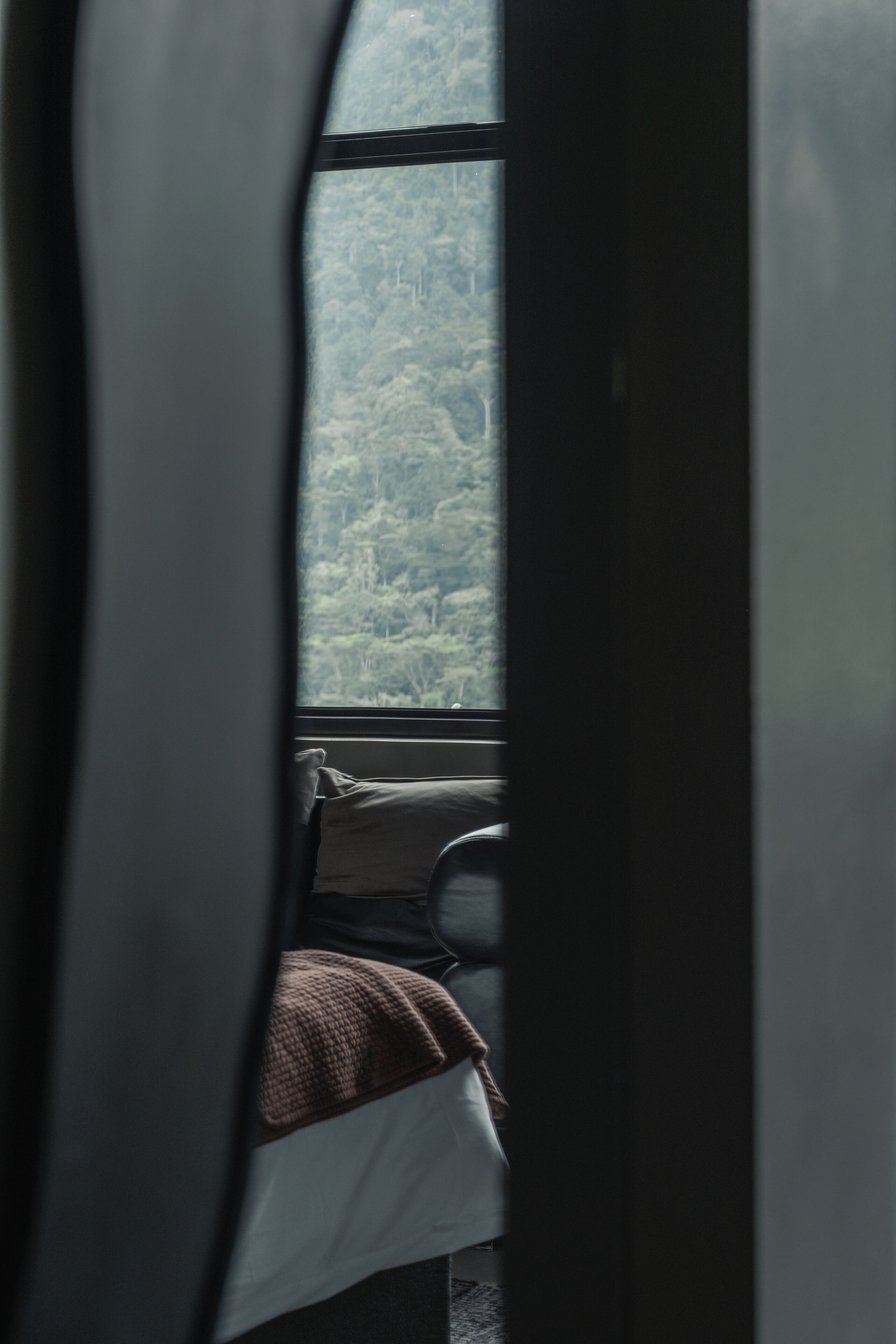 Vista a la montaña