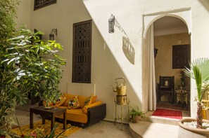 Interior entrance