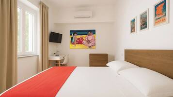 Camera Economy, 1 letto a una piazza e mezza | 2 camere, una scrivania, Wi-Fi gratuito, lenzuola