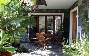 Entrée de l’hébergement