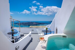 Blick von der Unterkunft