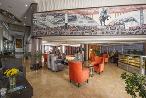 Sitteområde i lobbyen