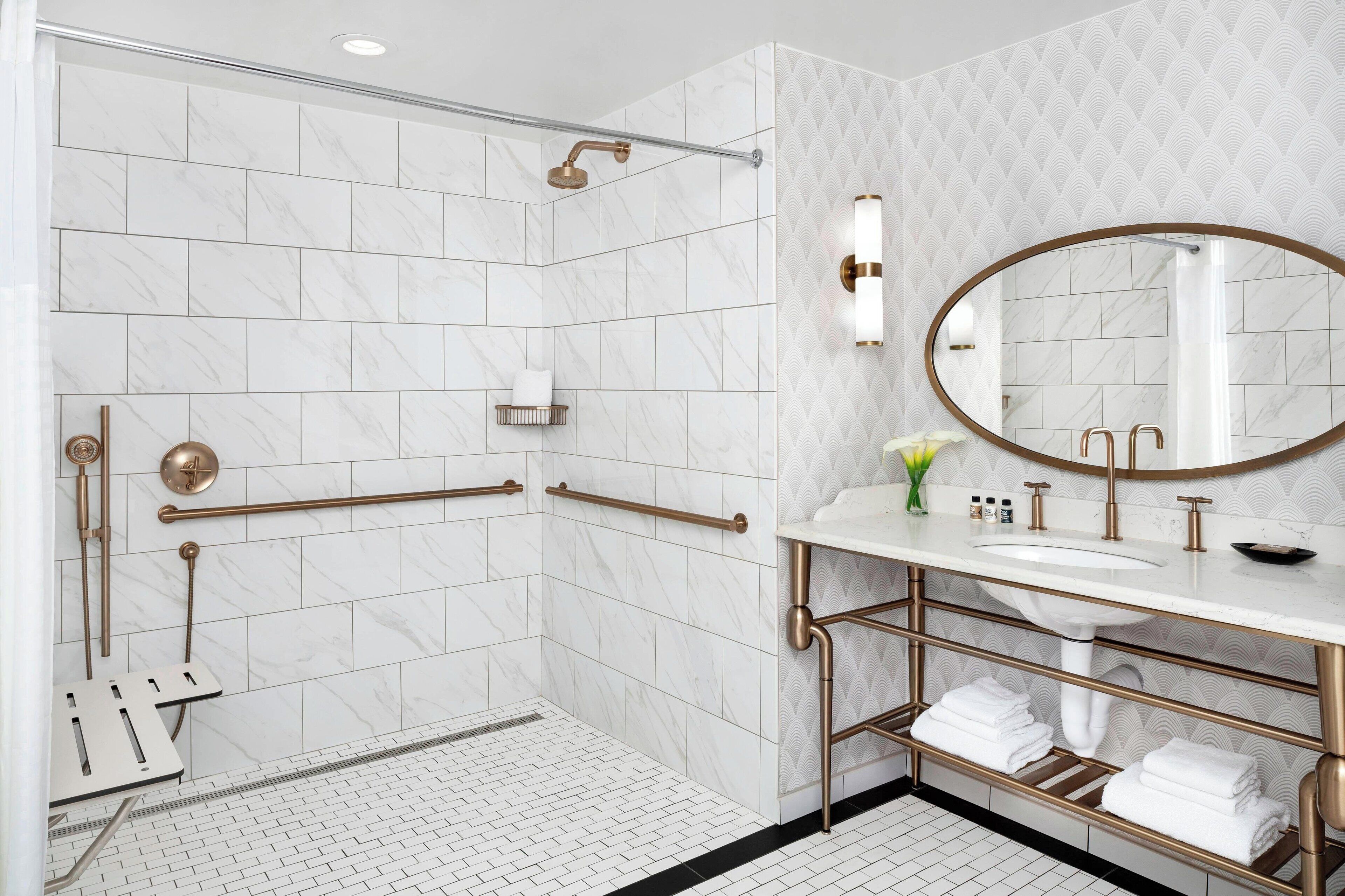 free toiletries, hair dryer, bathrobes, towels