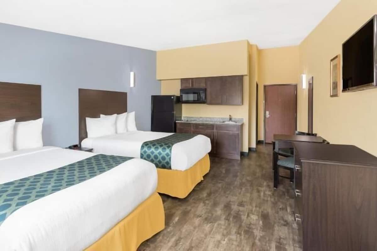 Desk, iron/ironing board, free cribs/infant beds, rollaway beds