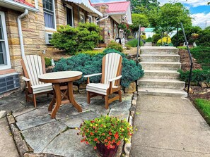 Huone, 1 suuri parisänky | Terassi/patio