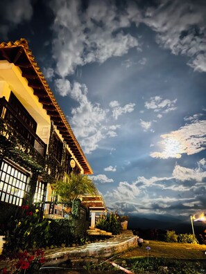 Façade de l’hébergement