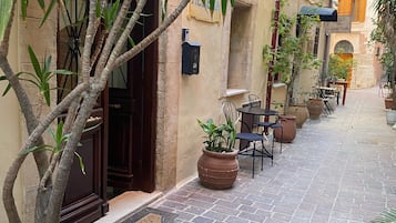 Majoituspaikan julkisivu