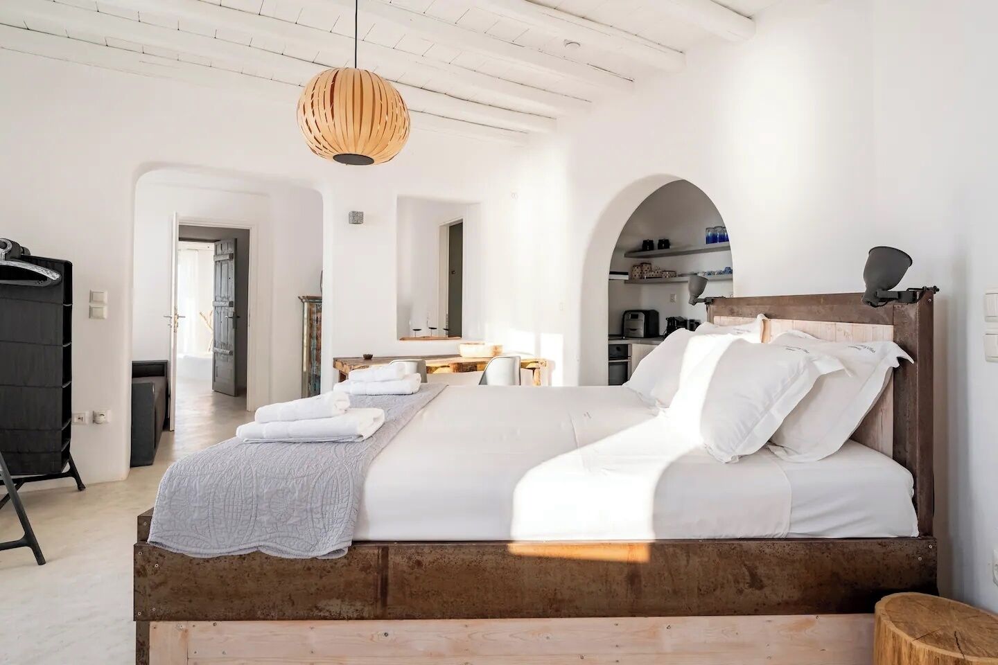 4 chambres, draps en coton égyptien, literie de qualité supérieure