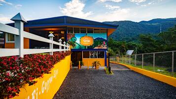 Entrada de l'allotjament