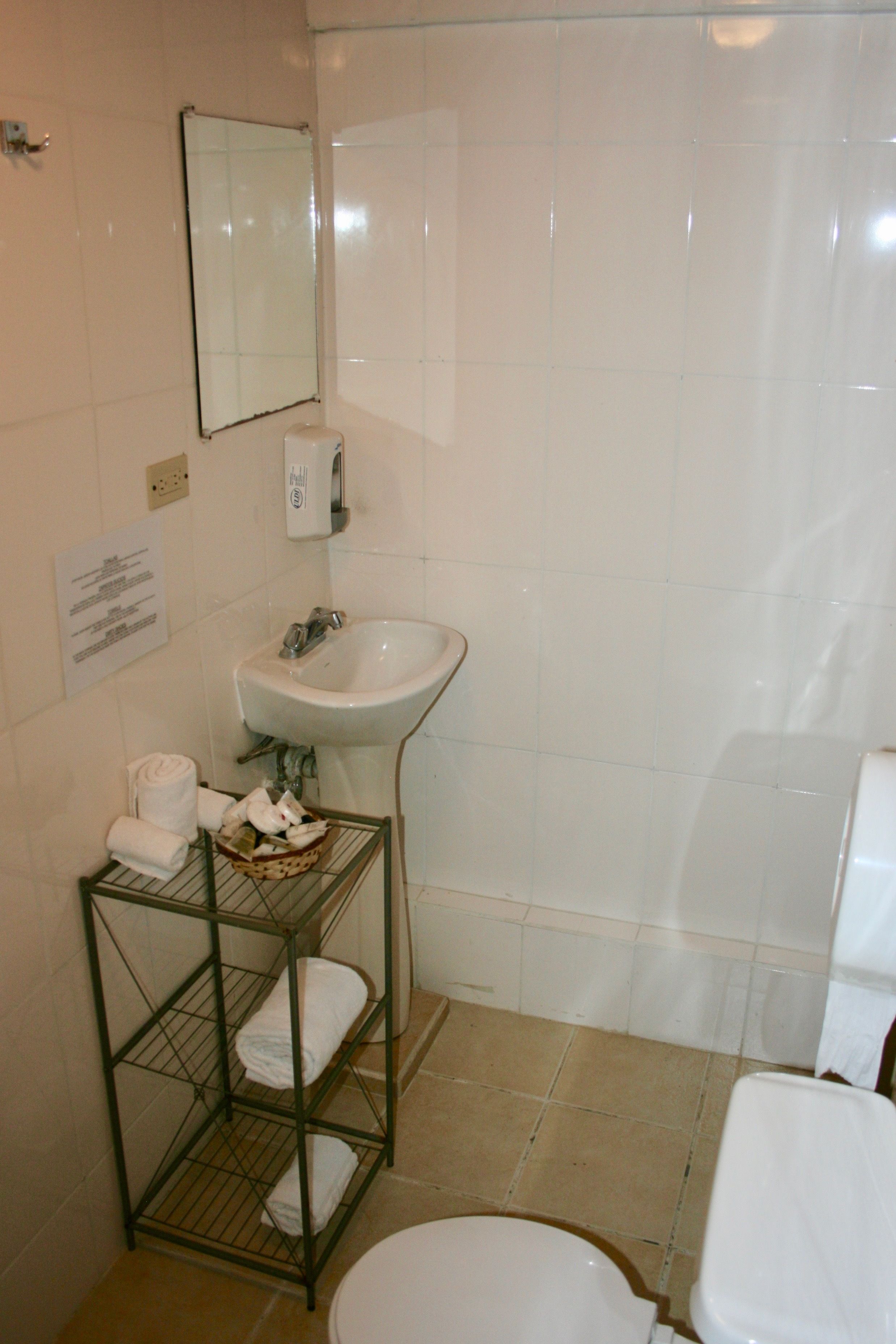 standard triple room | bathroom | shower, free toiletries, hair dryer, towels