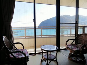 Standard Japanese Style Room, Beach View | View from room