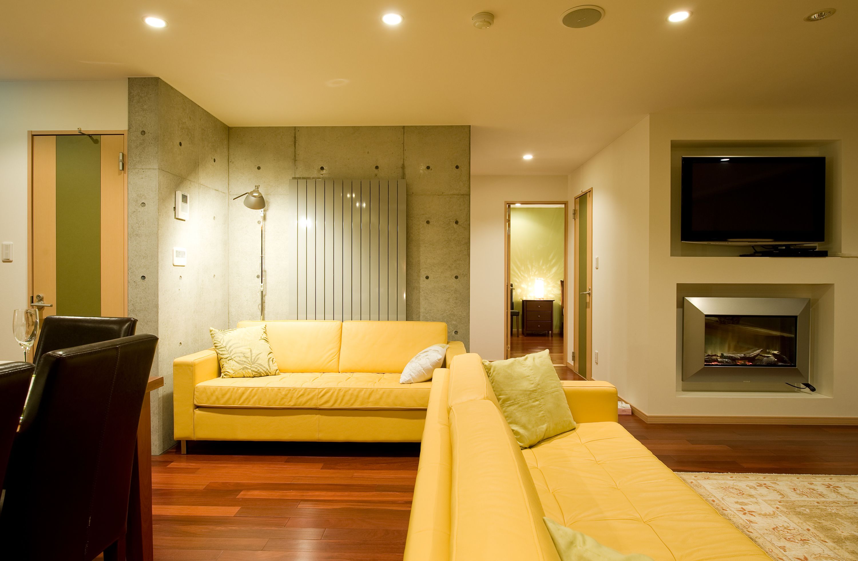 Appartement (Cecuko C) | Coin séjour | Télévision à écran plat, Netflix, lecteur de DVD