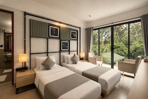 Deluxe Double or Twin Room, Garden View | Premium bedding, minibar, in-room safe, individually decorated - Onrock Boutique Hotel (Ella)