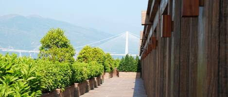 Enceinte de l’hébergement