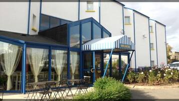 Entrada de la propiedad