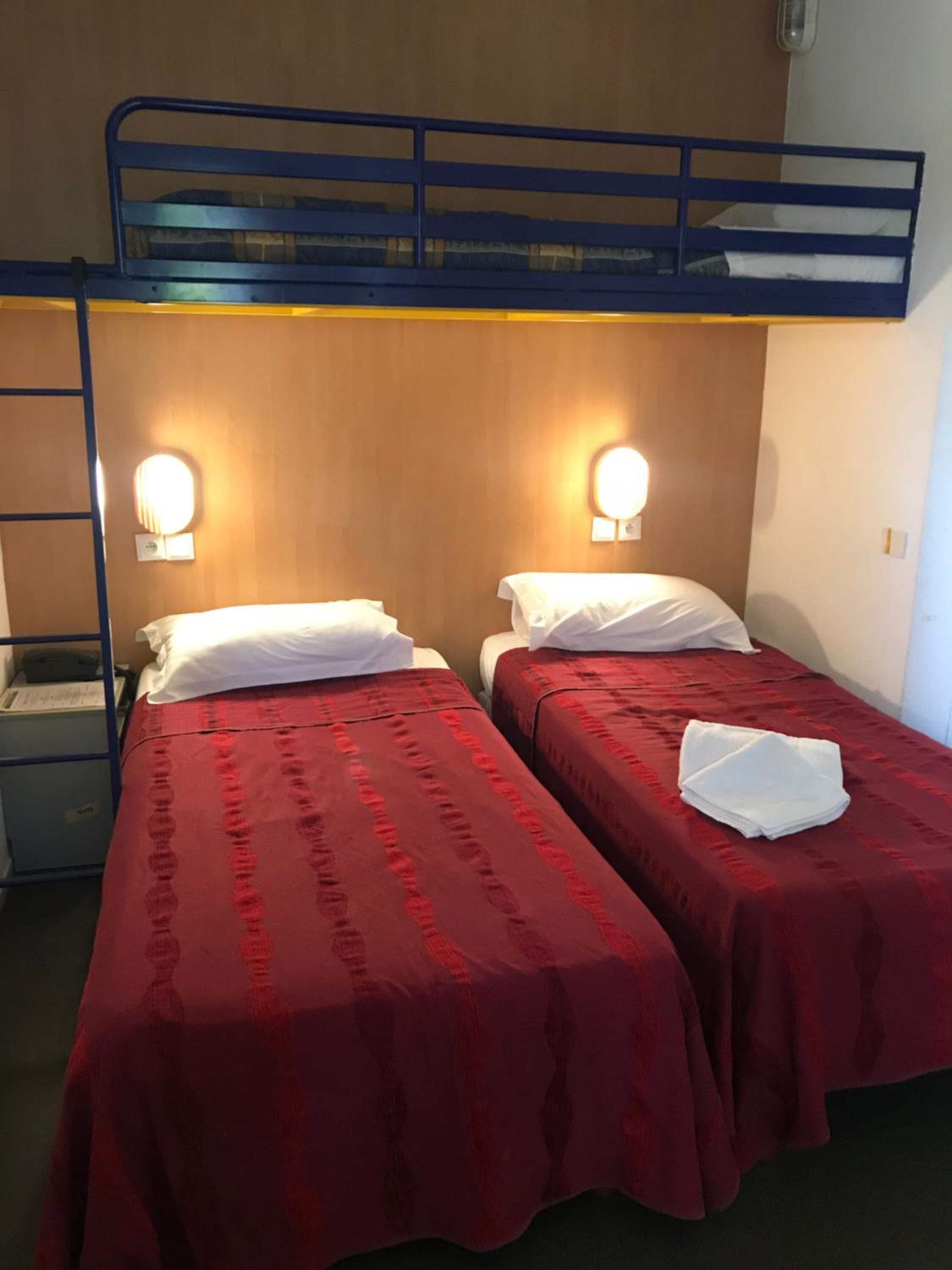 desk, soundproofing, iron/ironing board, free cots/infant beds