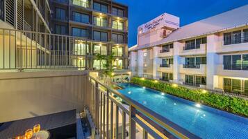 Studio Suite Pool View | Vista del balcón