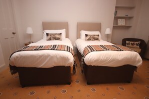 Twin Room, Accessible, Ground Floor (Room 6) | Individually decorated, individually furnished, free WiFi, bed sheets