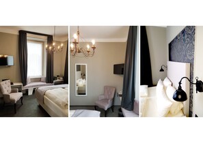 Double Room, Landhouse, Annex Building | Premium bedding, down duvets, in-room safe, individually decorated - Schloß-Hotel Petry (Treis-Karden)