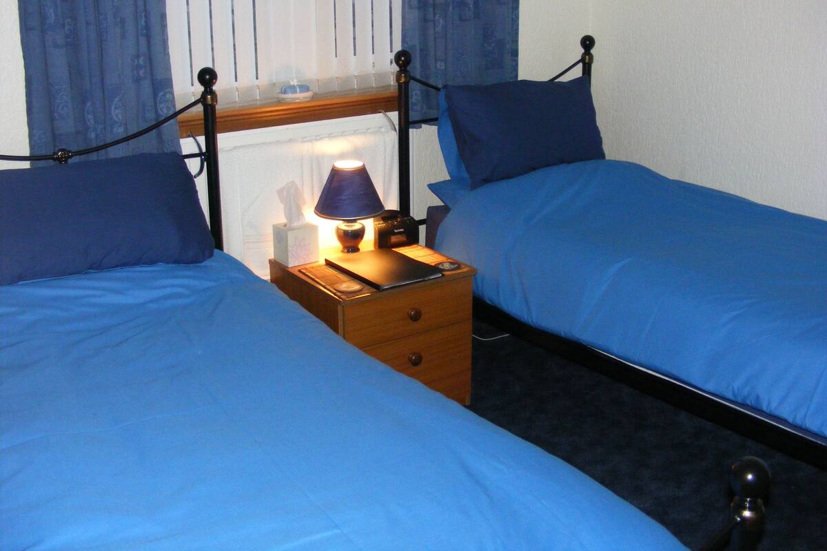 Twin Room | Premium bedding, soundproofing, iron/ironing board, free WiFi