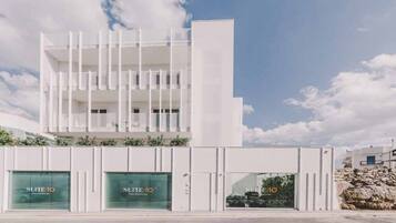 Fassade der Unterkunft