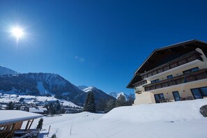 Fassade der Unterkunft