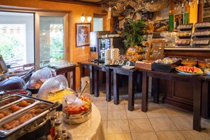 Daily buffet breakfast (EUR 10 per person)