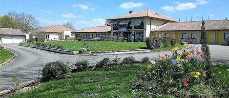 Majoituspaikan sisäänkäynti