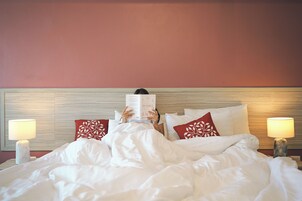 In-room safe, individually decorated, desk, laptop workspace