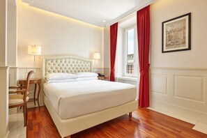 Premium bedding, in-room safe, desk, blackout drapes - Hotel degli Artisti (Rome)