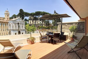 Sky Suite | Terrace/patio - Hotel degli Artisti (Rome)
