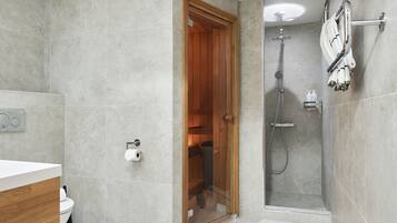Kelengkapan dandanan diri percuma, pengering rambut, bidet