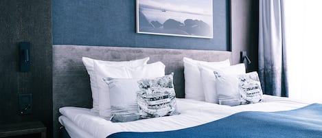 Superior Double room | Literie de qualité supérieure, surmatelas, minibar