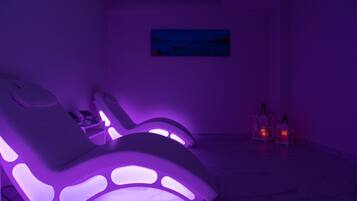 Deep-tissue massages, sports massages, manicures and pedicures, massages