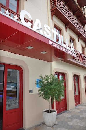 Fassade der Unterkunft