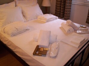 Premium bedding, in-room safe, desk, iron/ironing board