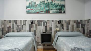 Free WiFi, bed sheets